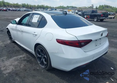 2019 Alfa Romeo Giulia Ti Rwd из США, поврежденный, VIN ZARFAMBNXK7604968